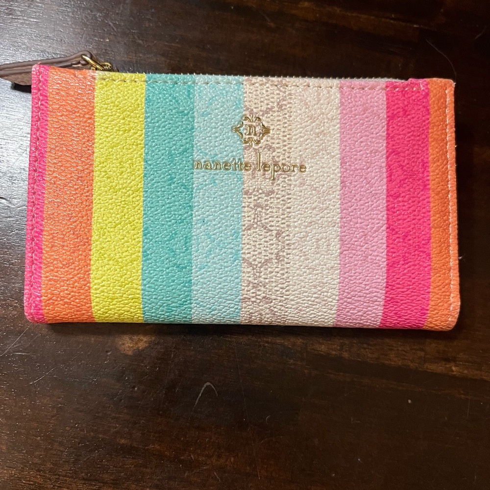 Nanette Lepore Vibrant Multicolor Wallet